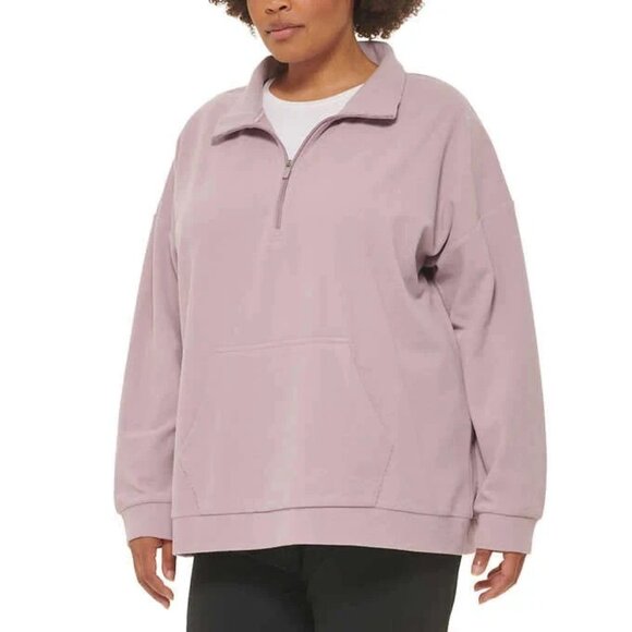 Marc New York Ribbed 1/4 Zip Pullover Womens Size XXL - Picture 5 of 5